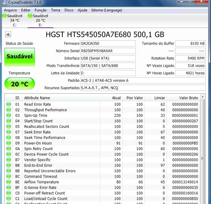 Discos 2,5" para portátil HD e SSD a partir de 6 euros