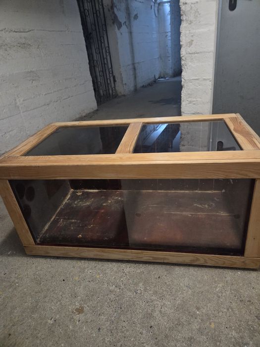 Terrarium żółw gad plaż jeż drewno