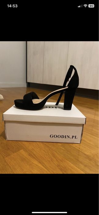 Buty na obcasie szpilki koturn eleganckie