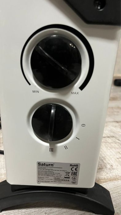 Конвектор радіатор обігрівач електричний Saturn ST-HT0454 1800вт