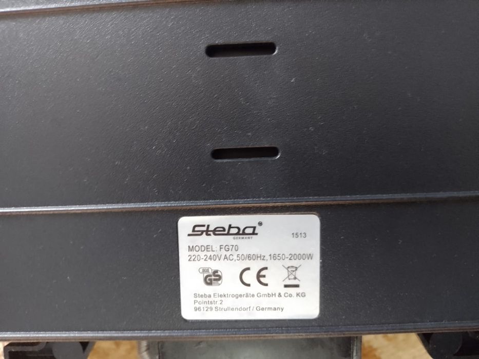 Електрогриль контактний, гриль, Steba