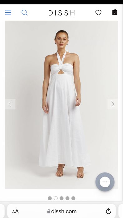 Dissh Преміальний бренд одягу сукня, сарафан льон