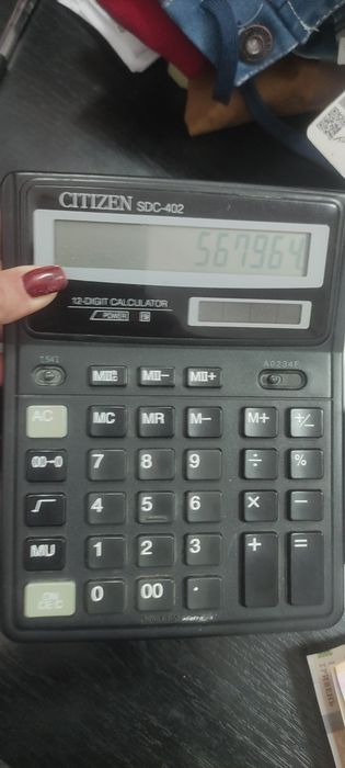 Продам калькулятор sitizen (оригинал 100%).
