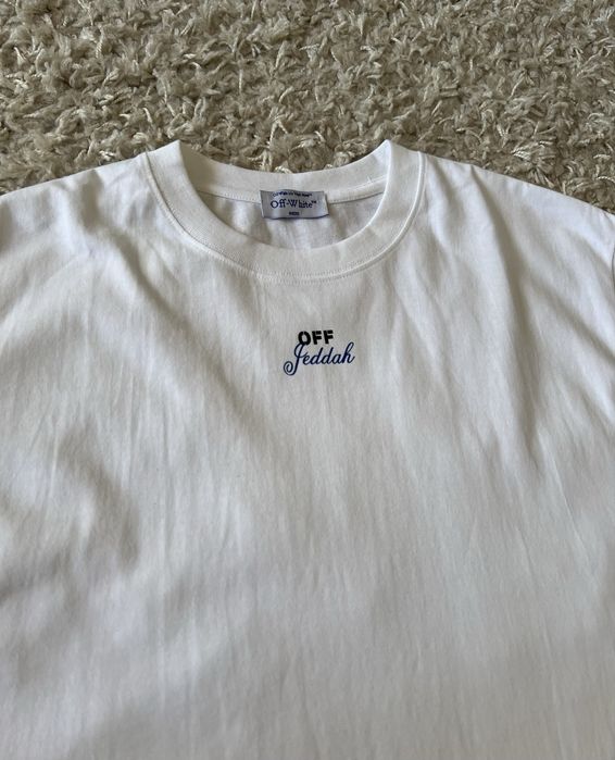 Off white represent футболка