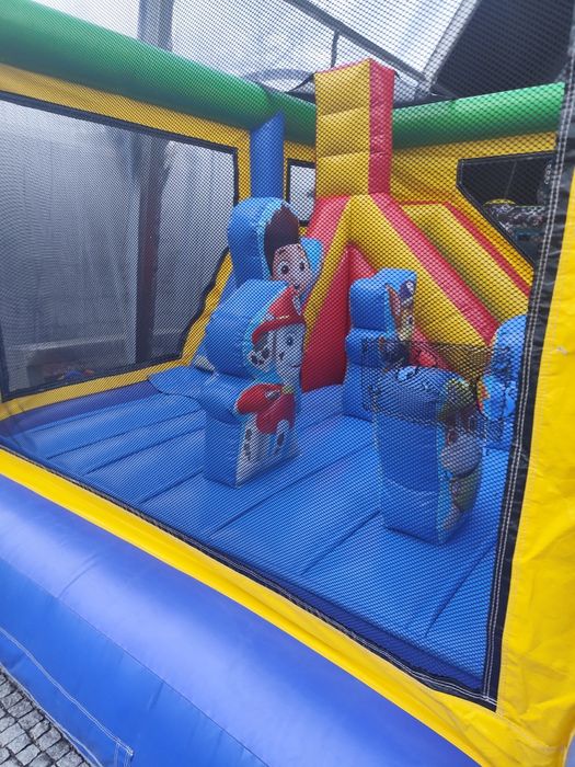 Insuflável patrulha pata lona profissional usado