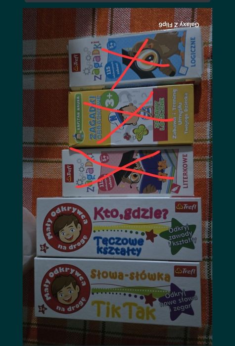 Zagadki,łamigłówki trefl