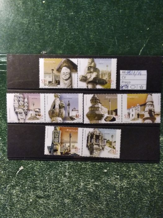 2001 Pelourinhos De Portugal MNH **