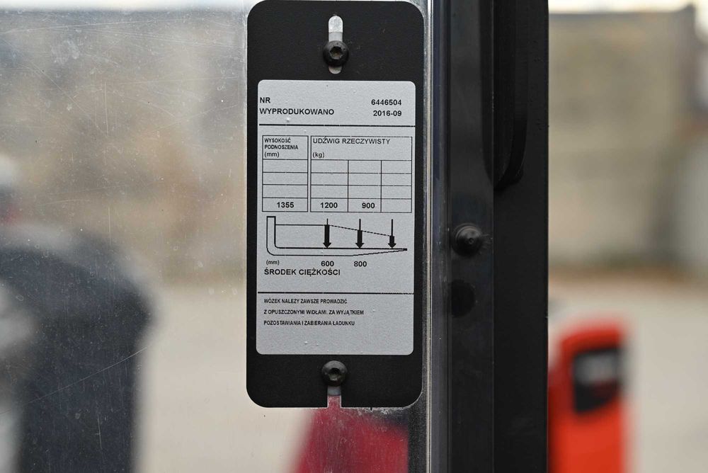 Paleciak eklektyczny BT SWE 120S 135cm 2016 rok widły 120cm FHP 310