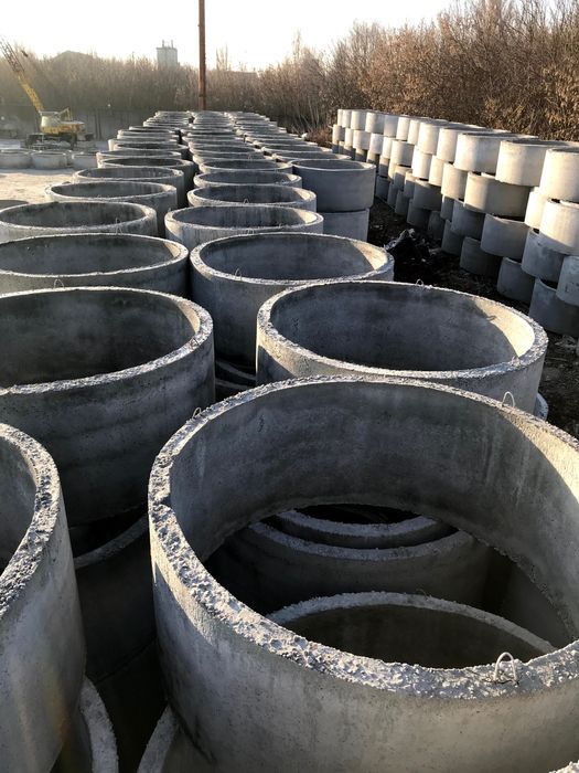 Бетонні кільця КДЦ:105:95 від виробника. Обухівський район