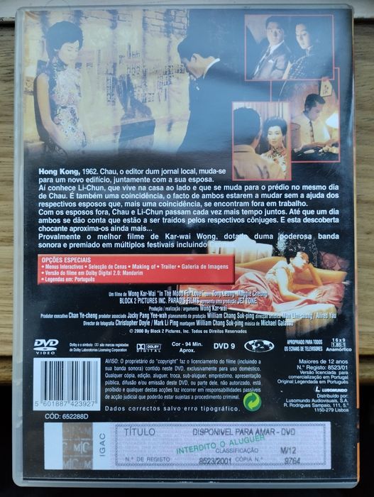 Dvd Disponível para Amar