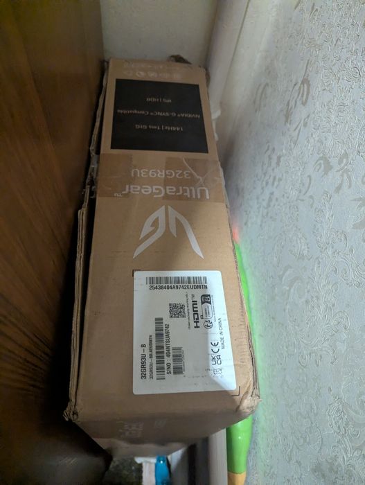 Топ Монітор LG 32GR93U-B 4К,  IPS, 144ГЦ, 32 дюйми