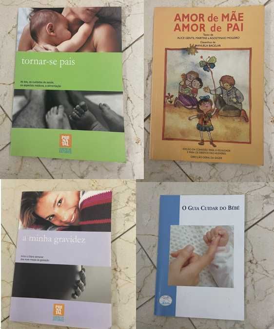 Livros Gravidez 4 em 1