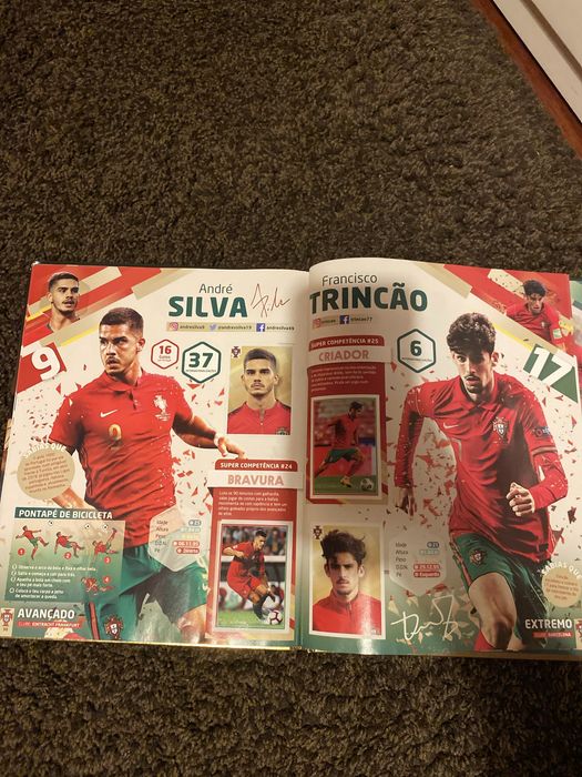 Caderneta FOME DE VENCER completa 2021