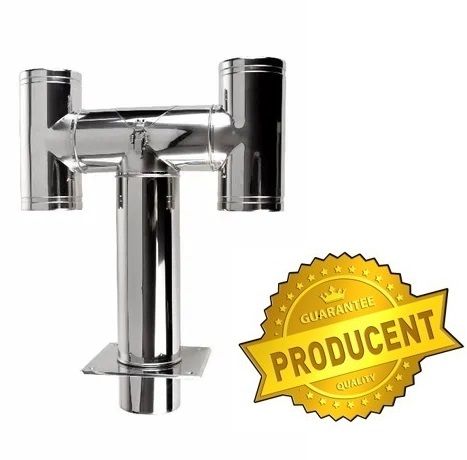 PROMOCJA!!! Nasada typu H z płytą i rewizją fi 130 ocynk PRODUCENT !!!