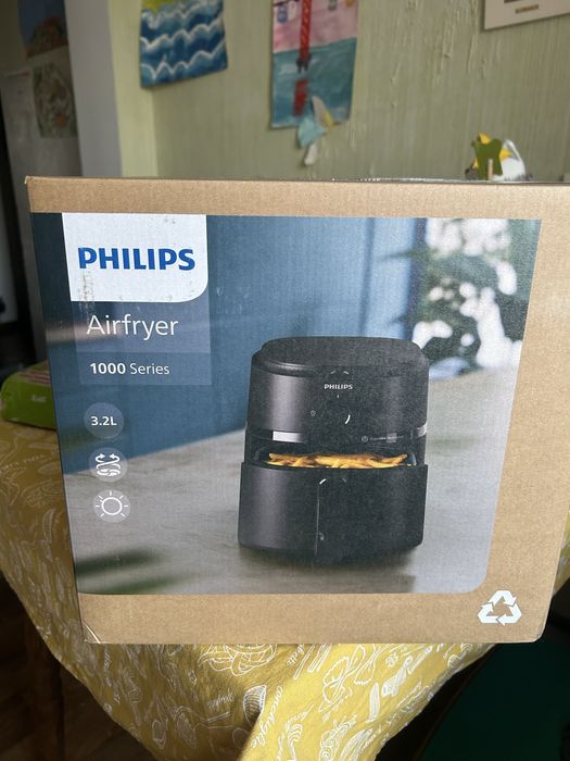 Новий аерогриль Philips Airfryer 1000 Series в заводській упаковці