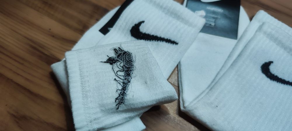 Skarpetki Nike białe