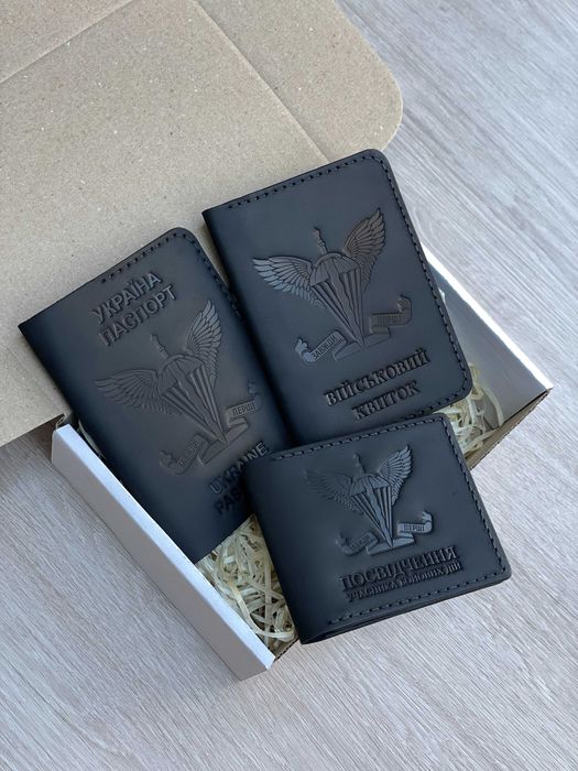 Обкладинка для посвідчення УБД "Емблема ДШВ"