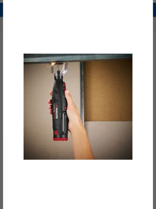 Dremel precisão 12V parkside performance com bateria e carregador