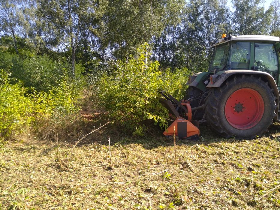 Usługi mulczerem powierzchniowym