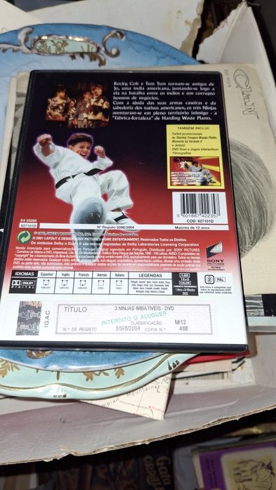 3 ninjas imbatíveis DVD