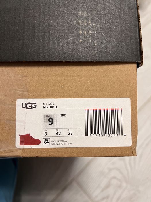 Нові Уггі чоловічі Оригінальні UGG 42 розмір(27 см)