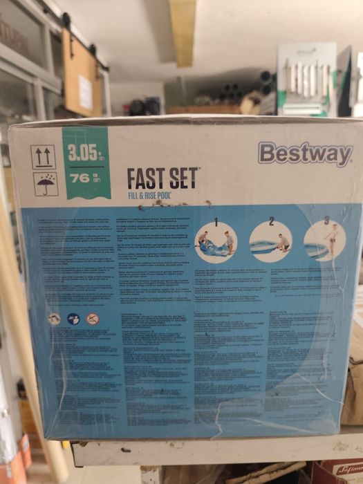 Piscina nova besway 3,05 mt c/ bomba