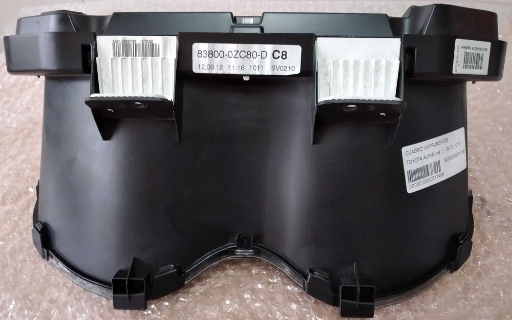 Toyota Auris (E15) 1.4 D4D quadrante/speedometer