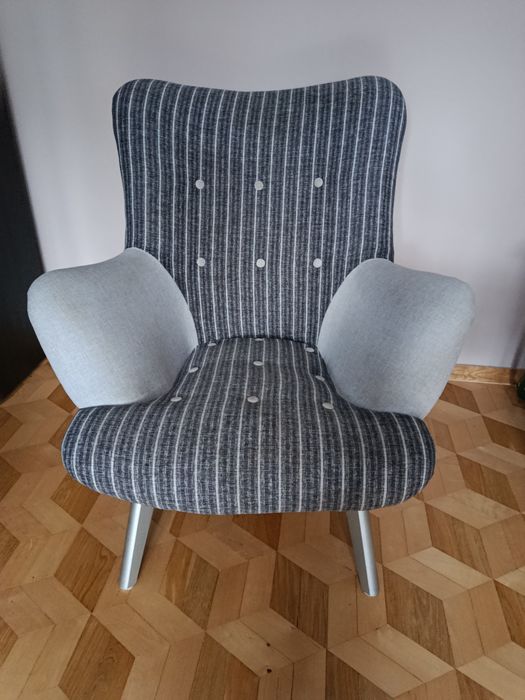 Fotel skandynawski uszak