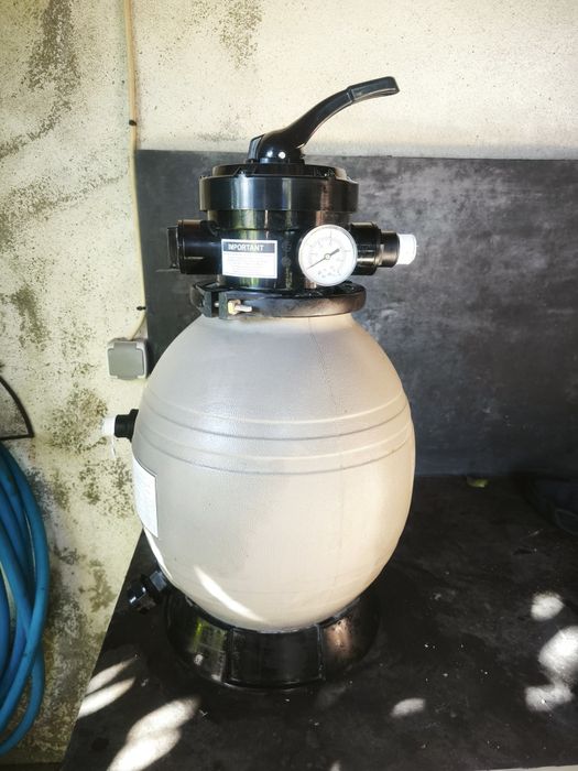 Piscina 4*2*1 MT + bomba areia + escada