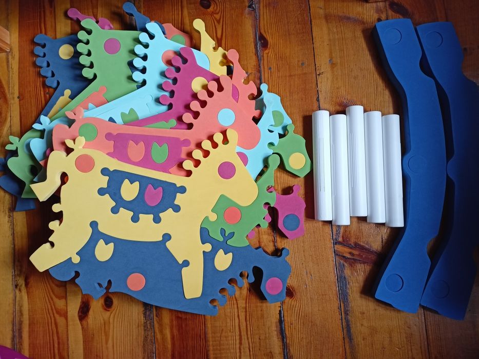 Mata piankowa Tessel konik na biegunach