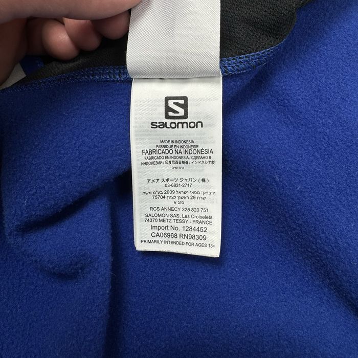 Чоловіча трекінгова кофта Salomon X Advance Skip Warm розмір XL