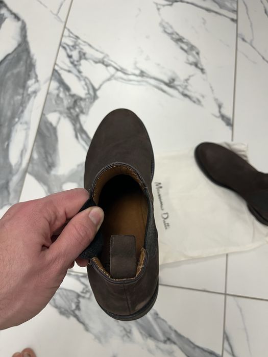 Чоловічі шкіряні черевики Massimo Duty