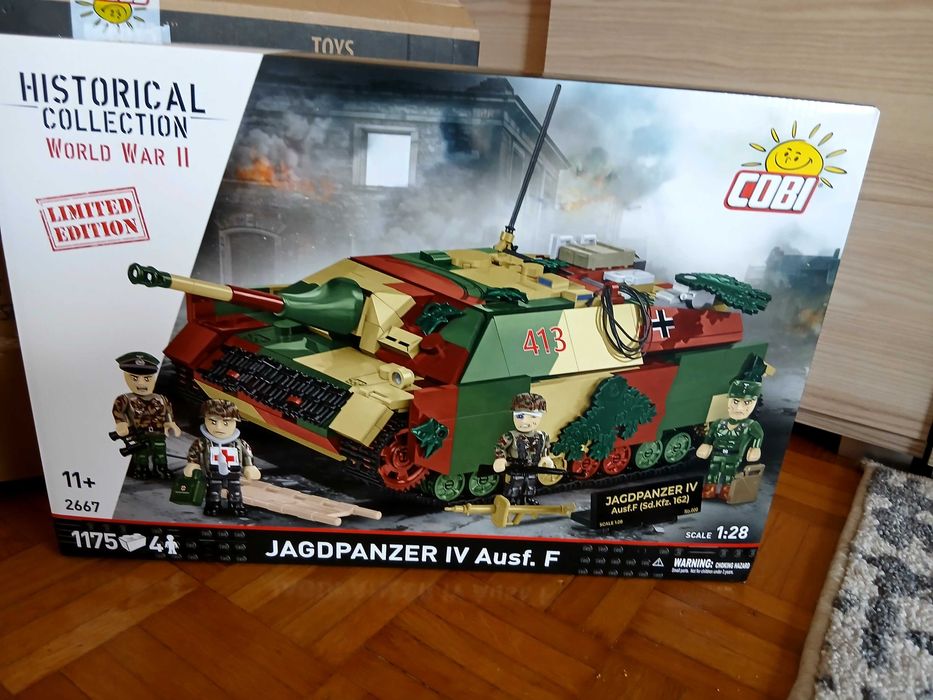 Nowy limited edytion cobi jagpanzer 4 ausf . F