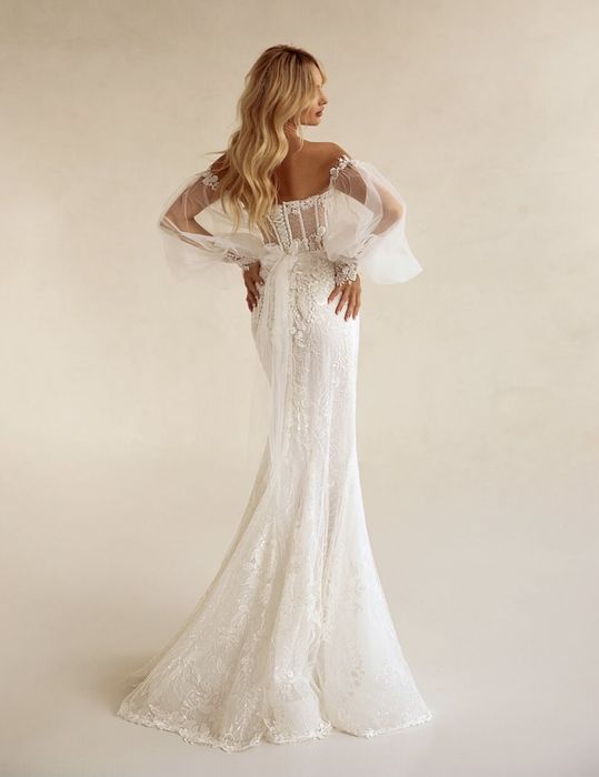 Suknia ślubna projektu Julii Gastoł