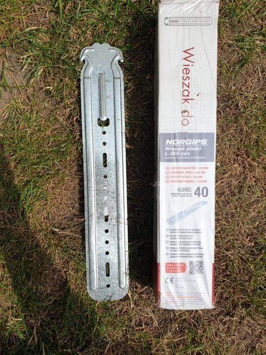 40 sztuk - Wieszaki grzybkowe 350mm do profili GK sufit podwieszany