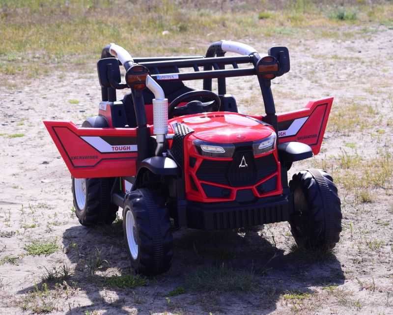 BAWIBUS.PL Autko KOPARKA TRAKTOR na akumulator pojazd auto CIĄGNIK