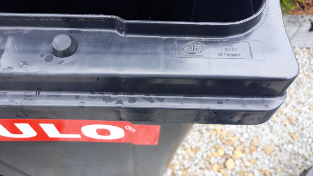 Kosz na śmieci pojemnik na odpady duży 340L SULO 240 DOSTAWA GRATIS!