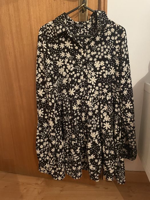 Vestido de manga comprida