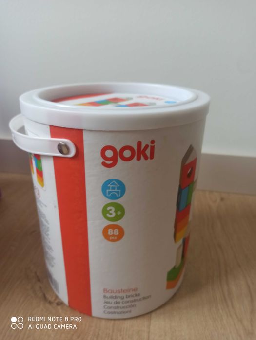 Drewniane klocki goki