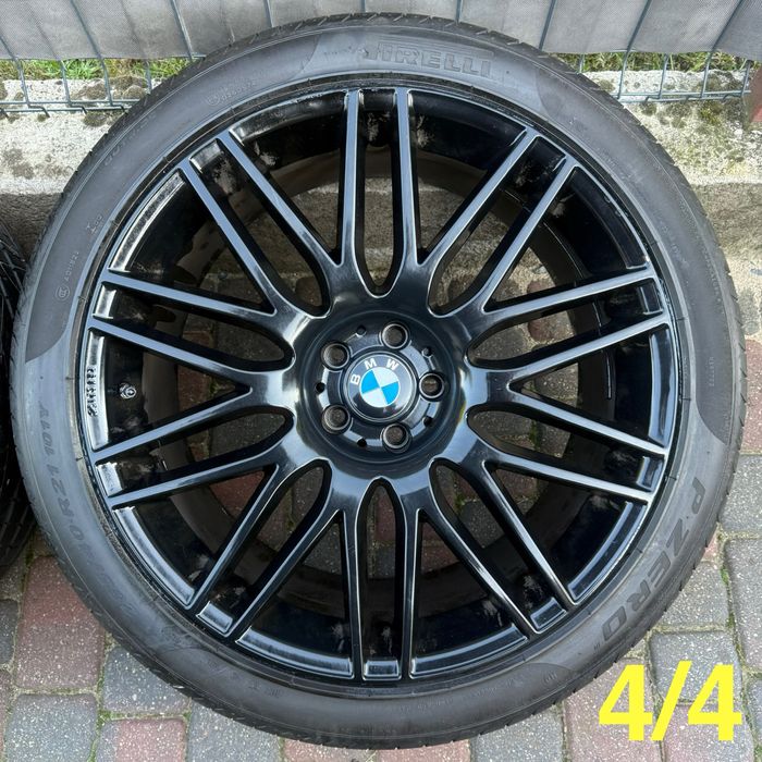 21 cali BMW X5 G05 X6 G06 felgi koła komplet 5x112 9.5J ET42 czujniki