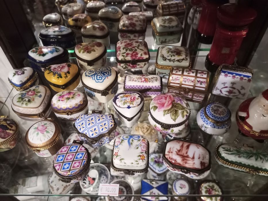 Caixinhas antigas guarda jóias