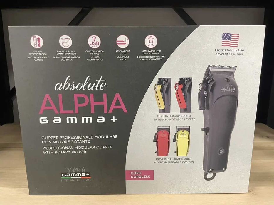 Машинка для стрижки волосся Gamma Piu Absolute Alpha