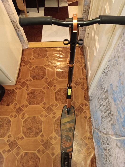 самокат двухколесний складний