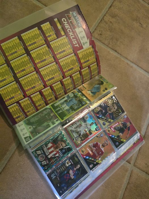 Album Match Attax karty piłkarzy