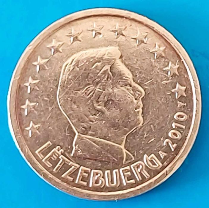 2 cêntimos de 2010 do Luxemburgo