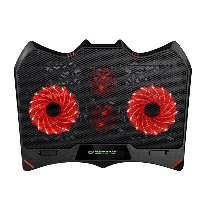 Podświetlana podstawka chłodząca pod laptopa notebook + hub USB EGC102