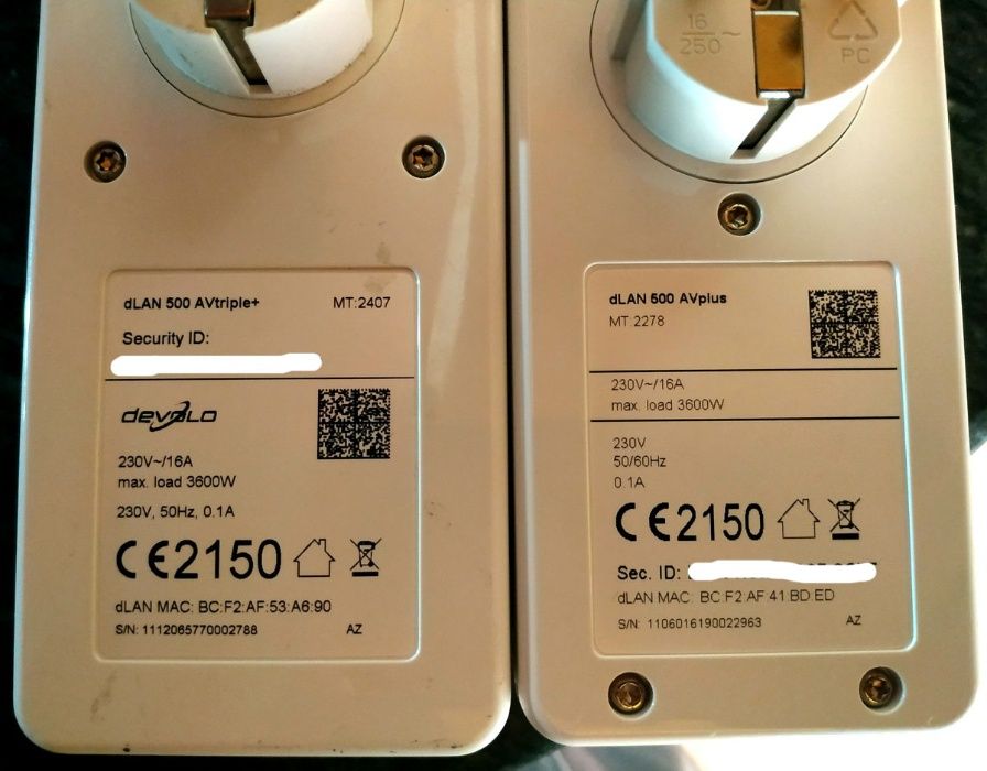 dLAN's from Devolo 50064285994910083122