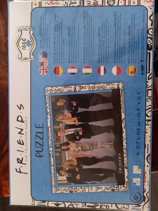Puzzle 1000 elementów Przyjaciele Friends