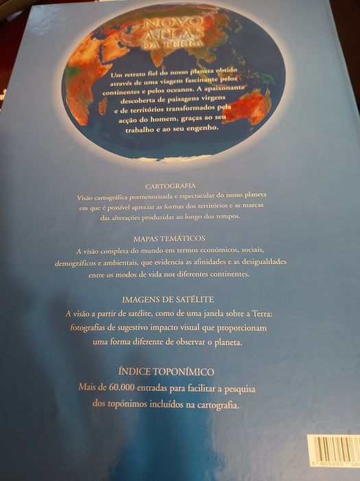 Livro "NOVO ATLAS DA TERRA" de Agostini Editore.s