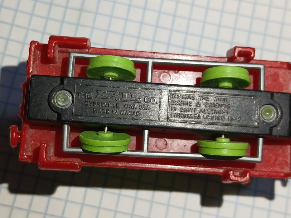 Винтажный  паровозик Томас ERTL «Паровозик Томас и его друзья» 19